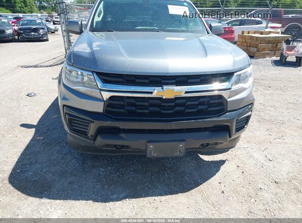1GCGTBENXN1121657 2022 CHEVROLET COLORADO Gray Widok z przodu