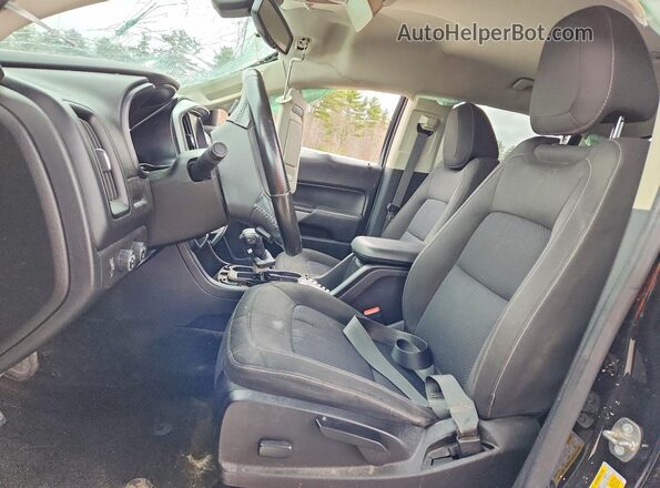 1GCGTCE30G1170194 2016 CHEVROLET COLORADO Black წინა სალონის ხედი