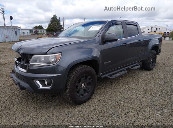 1GCGTCE31G1112112 2016 CHEVROLET COLORADO Gray Առջևի ձախ երեք քառորդ տեսարան