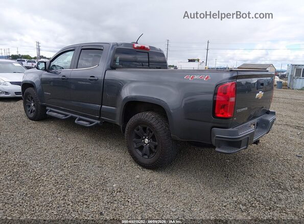 1GCGTCE31G1112112 2016 CHEVROLET COLORADO Gray Հետևի ձախ