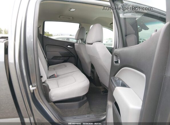 1GCGTCE31G1112112 2016 CHEVROLET COLORADO Gray VIN կոդի պիտակի տեսք