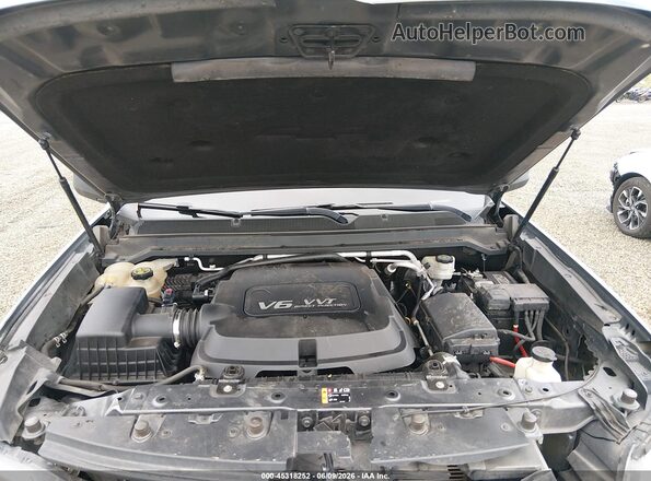 1GCGTCE31G1112112 2016 CHEVROLET COLORADO Gray Հետևի տեսք