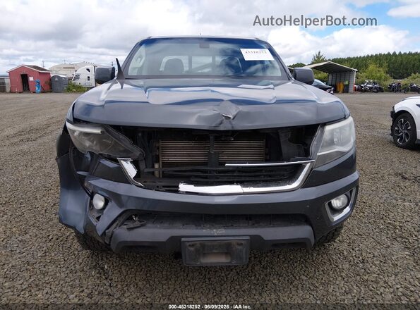 1GCGTCE31G1112112 2016 CHEVROLET COLORADO Gray Սալոնի հետևի տեսք