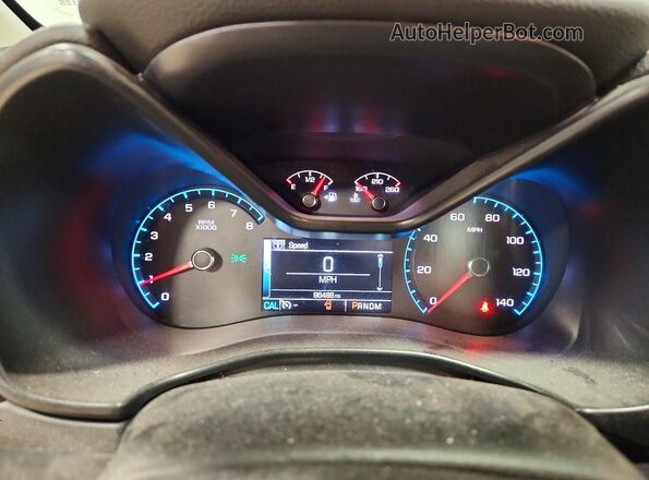1GCGTCE31G1325657 2016 CHEVROLET COLORADO Orange Սարքավորումների վահանակի տեսք