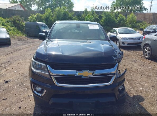 1GCGTCE33G1105193 2016 CHEVROLET COLORADO Black Вид щитка приладів