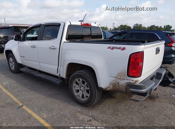 1GCGTCE38G1371082 2016 CHEVROLET COLORADO White უკანა მარცხენა