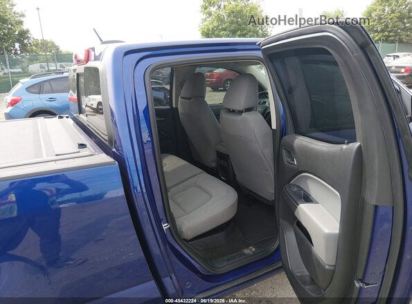 1GCGTCE3XG1190386 2016 CHEVROLET COLORADO Dark Blue Widok naklejki z numerem VIN