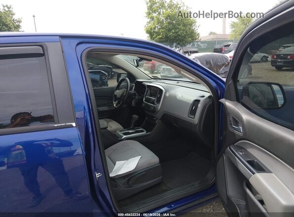 1GCGTCE3XG1190386 2016 CHEVROLET COLORADO Dark Blue Widok wnętrza z przodu