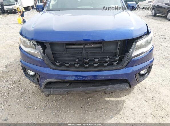 1GCGTCE3XG1190386 2016 CHEVROLET COLORADO Dark Blue 