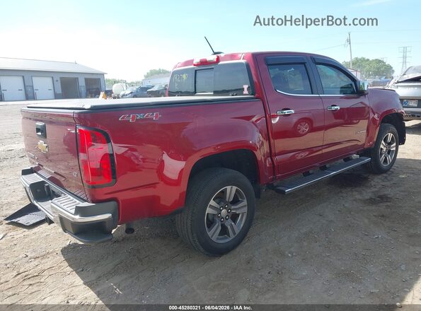 1GCGTCEN0J1192740 2018 CHEVROLET COLORADO Red უკანა მარჯვენა