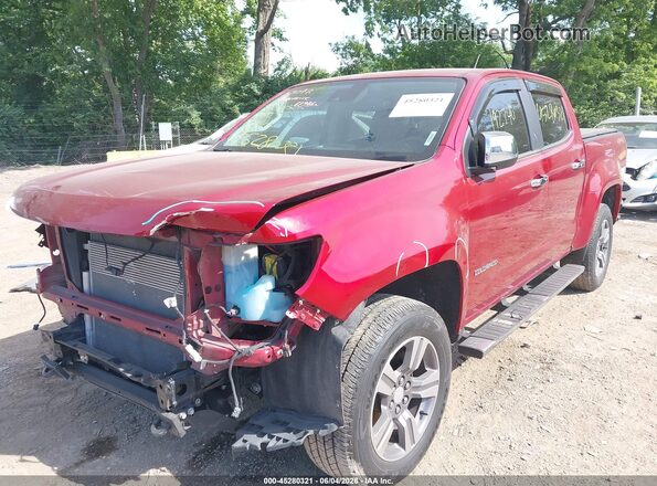1GCGTCEN0J1192740 2018 CHEVROLET COLORADO Red წინა ხედი