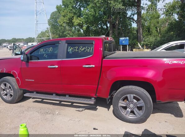 1GCGTCEN0J1192740 2018 CHEVROLET COLORADO Red სალონის 360-გრადუსიანი ხედი