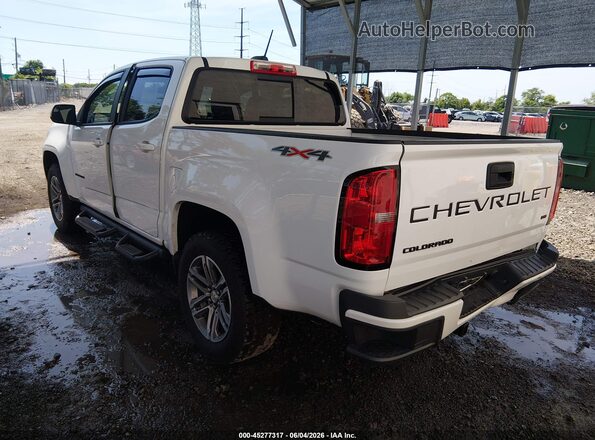 1GCGTCEN0N1213298 2022 CHEVROLET COLORADO White Trasero izquierdo