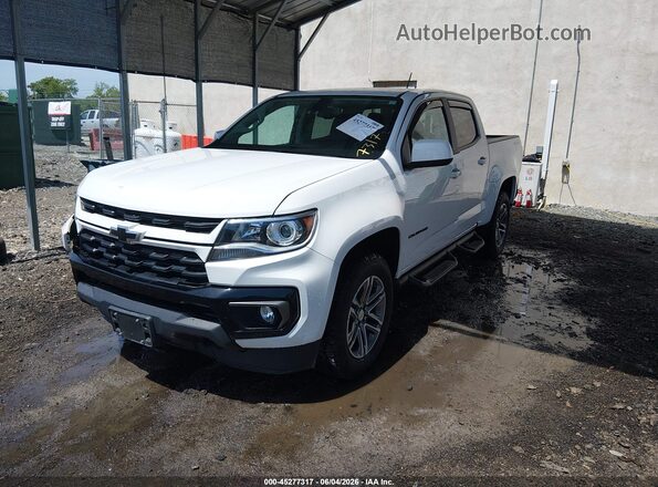 1GCGTCEN0N1213298 2022 CHEVROLET COLORADO White Vista tres cuartos delantera izquierda