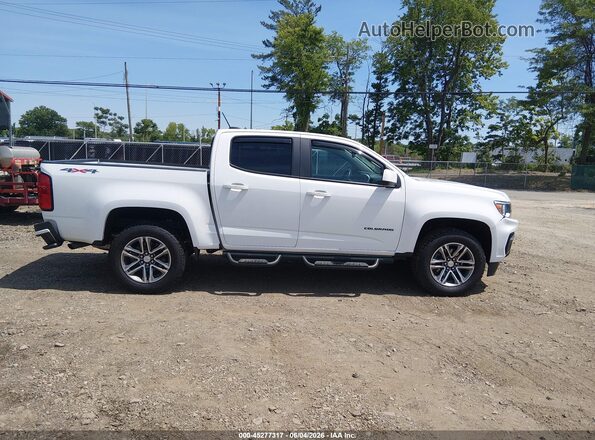 1GCGTCEN0N1213298 2022 CHEVROLET COLORADO White Vista interior trasera