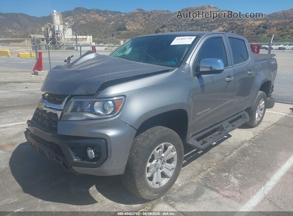 1GCGTCEN0N1305012 2022 CHEVROLET COLORADO Gray Front left