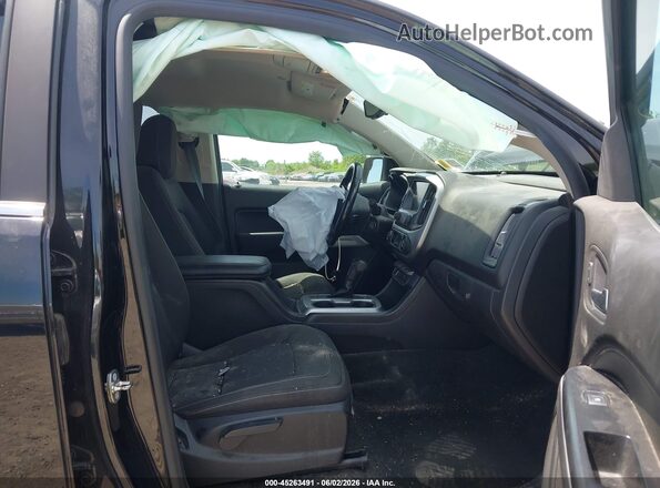 1GCGTCEN1J1184386 2018 CHEVROLET COLORADO Black Вид салону спереду