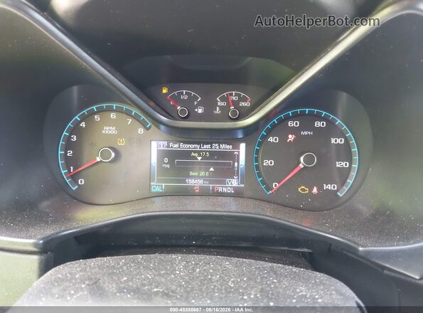 1GCGTCEN2H1231919 2017 CHEVROLET COLORADO Gray Widok tylnych siedzeń