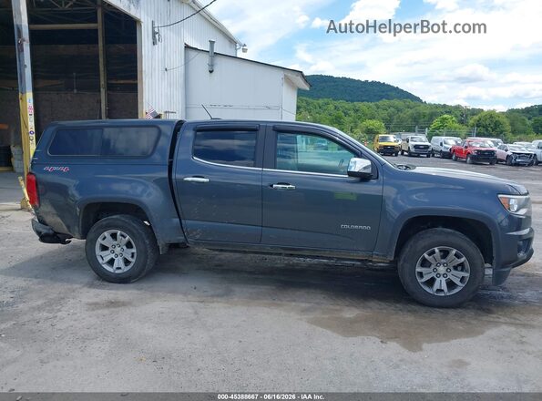 1GCGTCEN2H1231919 2017 CHEVROLET COLORADO Gray Widok wnętrza z tyłu