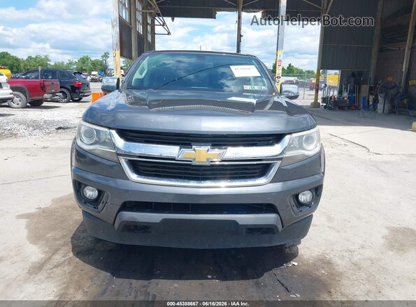 1GCGTCEN2H1231919 2017 CHEVROLET COLORADO Gray Widok zestawu wskaźników