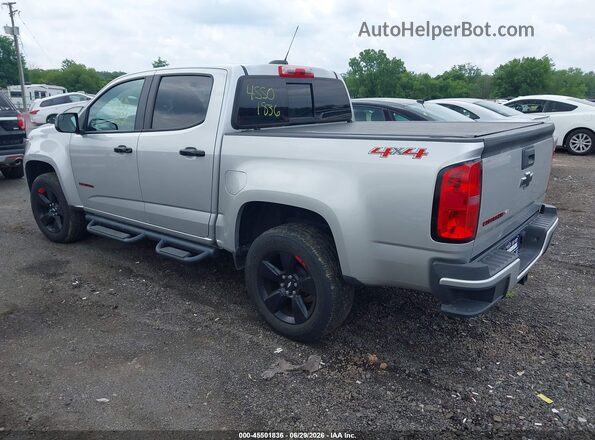 1GCGTCEN2J1146911 2018 CHEVROLET COLORADO Серебряный Задняя левая четверть