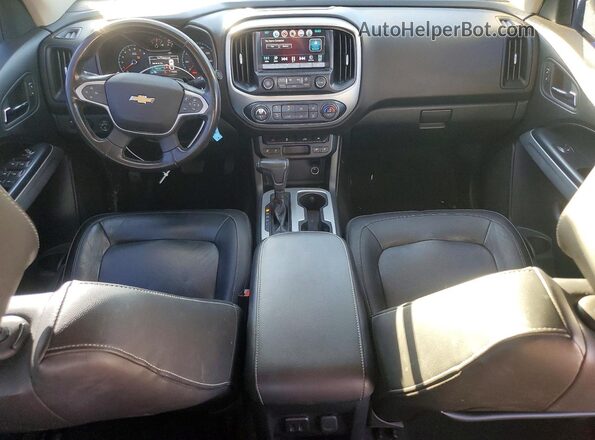 1GCGTCEN2J1250539 2018 CHEVROLET COLORADO Black Вид панелі приладів