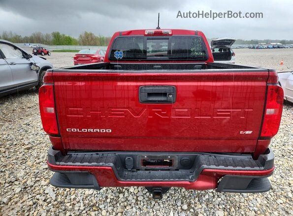 1GCGTCEN2N1117205 2022 CHEVROLET COLORADO Red Rear view