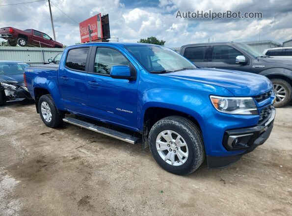 1GCGTCEN3M1184930 2021 CHEVROLET COLORADO Blue 