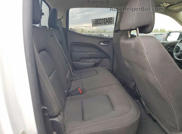 1GCGTCEN4K1169317 2019 CHEVROLET COLORADO White Вид задніх сидінь