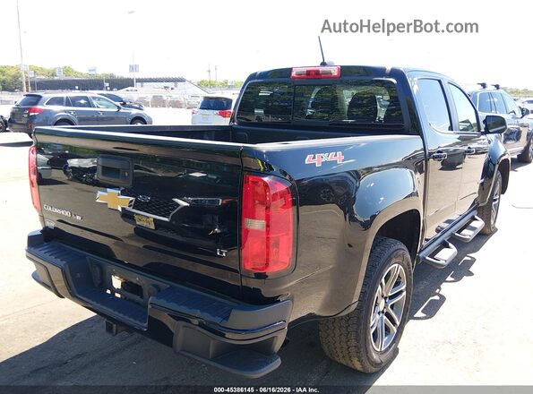 1GCGTCEN4K1356850 2019 CHEVROLET COLORADO Черный Задняя правая четверть