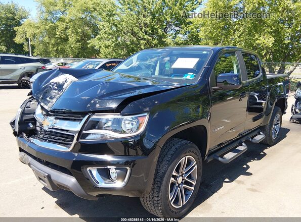 1GCGTCEN4K1356850 2019 CHEVROLET COLORADO Черный Передняя левая четверть
