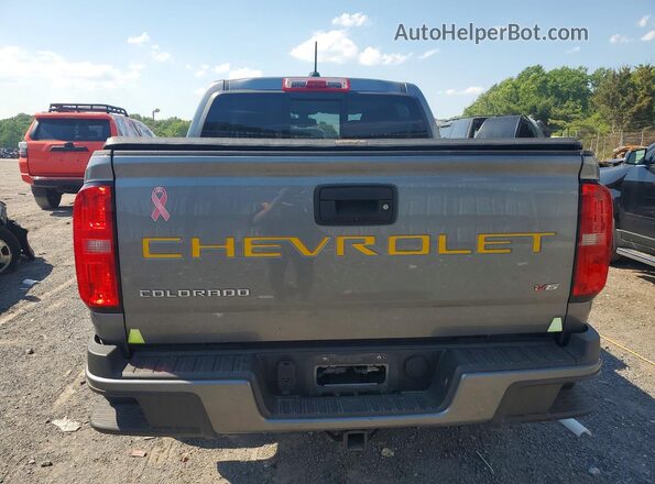 1GCGTCEN4M1155095 2021 CHEVROLET COLORADO Silver Հետևի տեսք