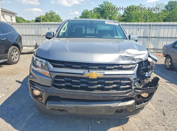 1GCGTCEN4M1155095 2021 CHEVROLET COLORADO Silver Դիմացի տեսք