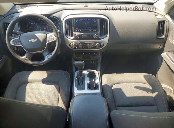 1GCGTCEN4M1155095 2021 CHEVROLET COLORADO Silver Առջևի վահանակի տեսք