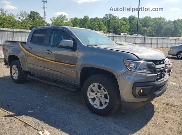 1GCGTCEN4M1155095 2021 CHEVROLET COLORADO Silver Առջևի աջ