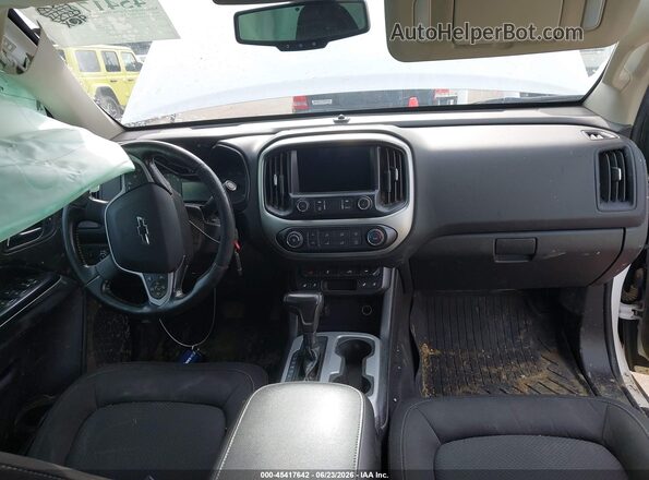 1GCGTCEN4M1221421 2021 CHEVROLET COLORADO White Vista del cuadro de instrumentos