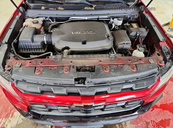1GCGTCEN4N1106822 2022 CHEVROLET COLORADO Burgundy 