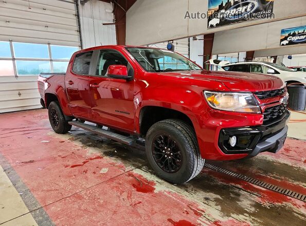1GCGTCEN4N1106822 2022 CHEVROLET COLORADO Burgundy 