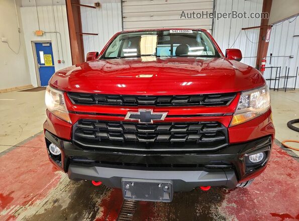 1GCGTCEN4N1106822 2022 CHEVROLET COLORADO Burgundy 