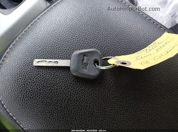 1GCGTCEN5J1253709 2018 CHEVROLET COLORADO Black Widok deski rozdzielczej