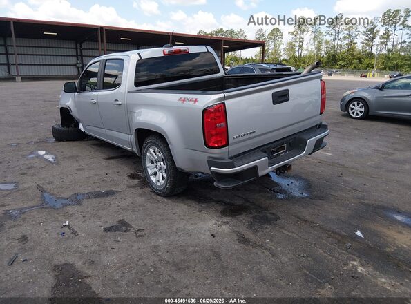 1GCGTCEN5J1317702 2018 CHEVROLET COLORADO Серебряный Задняя левая четверть