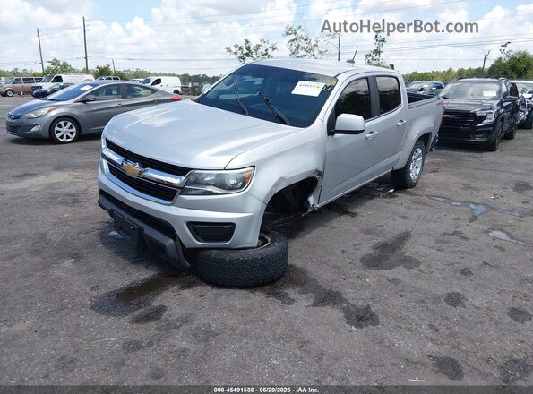 1GCGTCEN5J1317702 2018 CHEVROLET COLORADO Серебряный Передняя левая четверть