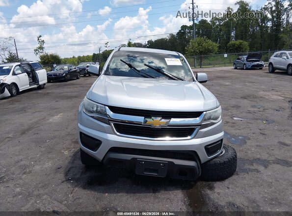 1GCGTCEN5J1317702 2018 CHEVROLET COLORADO Серебряный Вид щитка приборов