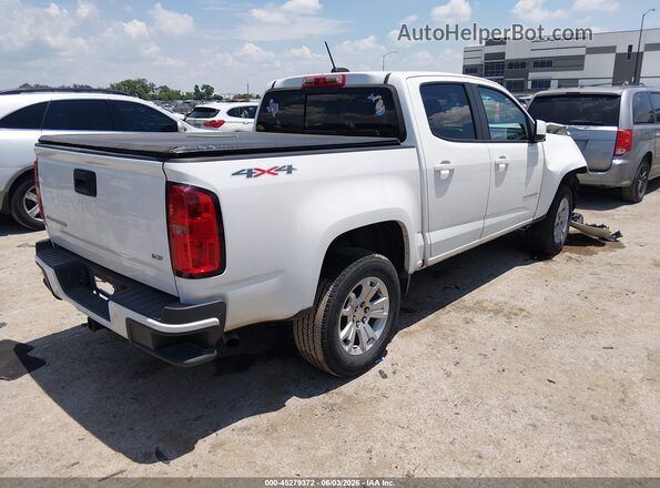 1GCGTCEN5N1296498 2022 CHEVROLET COLORADO White Rear right