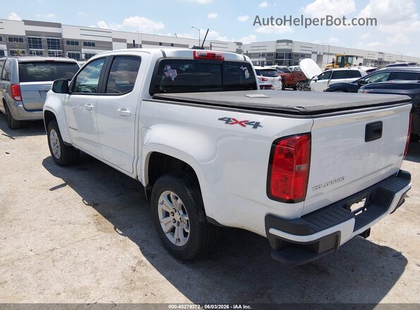 1GCGTCEN5N1296498 2022 CHEVROLET COLORADO White Rear left