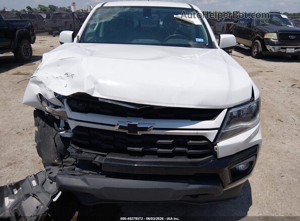 1GCGTCEN5N1296498 2022 CHEVROLET COLORADO White Instrument cluster view