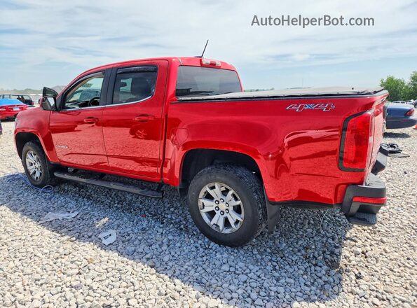 1GCGTCEN6J1102183 2018 CHEVROLET COLORADO Red Tył lewy