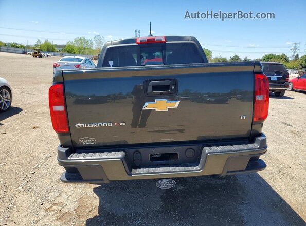 1GCGTCEN6J1106380 2018 CHEVROLET COLORADO Gray Widok z tyłu