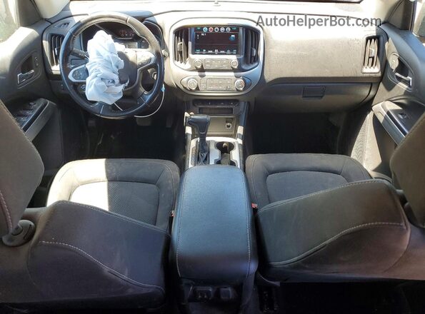 1GCGTCEN6J1106380 2018 CHEVROLET COLORADO Gray Widok deski rozdzielczej