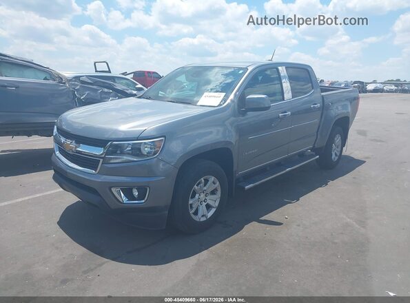 1GCGTCEN6J1151545 2018 CHEVROLET COLORADO Silver წინა მარცხენა ხედი სამი მეოთხედიდან